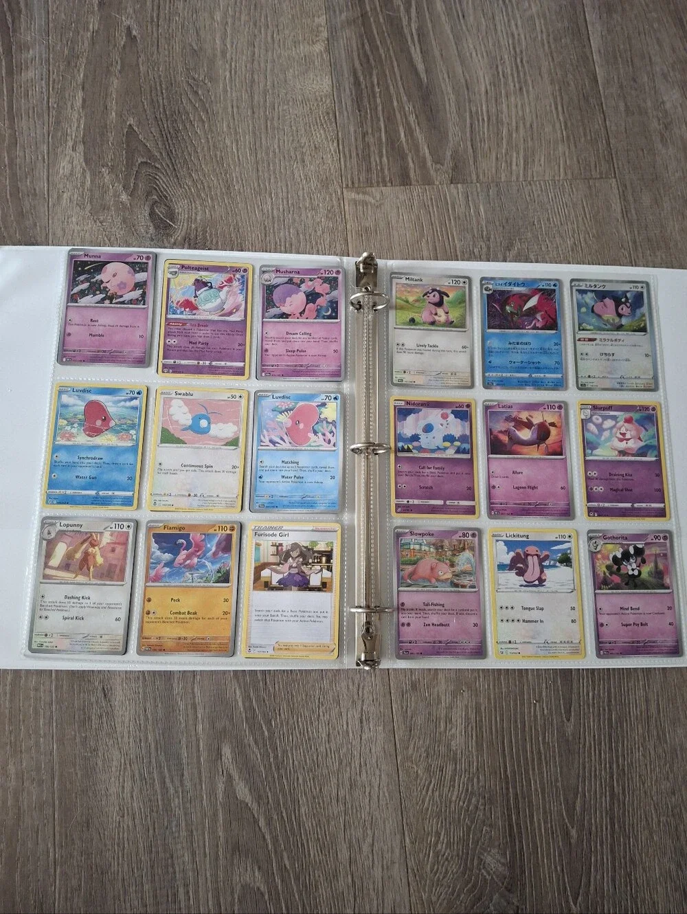 Pokemon organize display